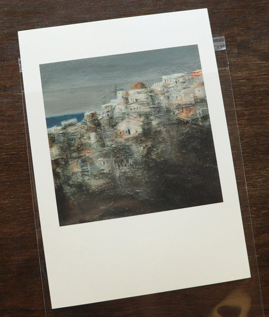 A4 プリント - サントリーニ イア/ Oia Santorini