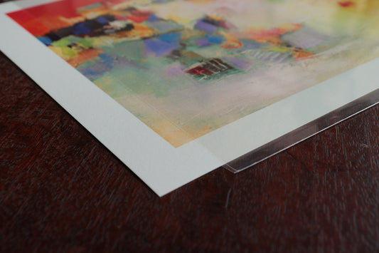 A4 Limited Edition Print 15/50 - Fira Santorini Greece