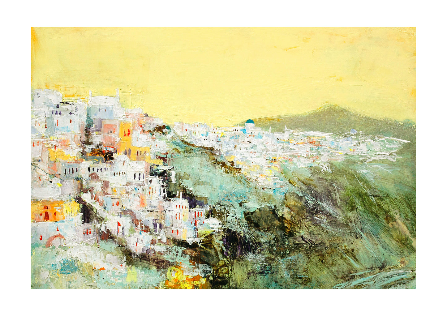 A4 リミテッドエディションプリント 20/50 - ギリシャ サントリーニ / Santorini Greece