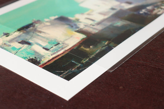 A4 Limited Edition Print 1/50 - Church in Fira Santorini Greece