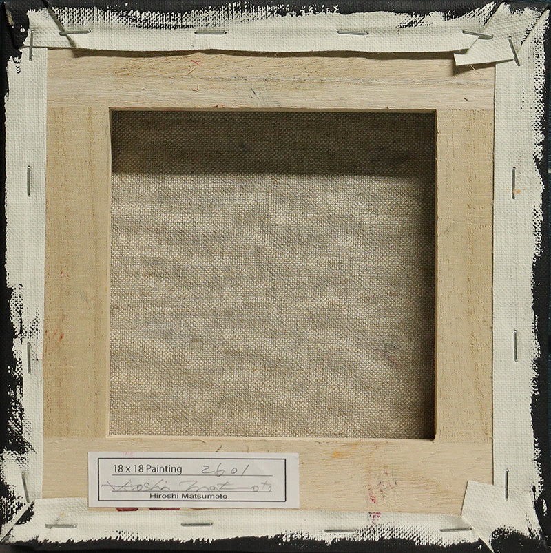 油彩画 - 18x18 painting 2601 - 18.0 cm x 18.0 cm