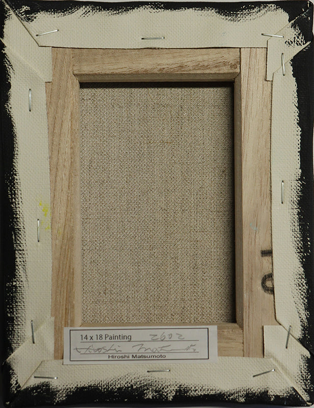 油彩画 - 14x18 painting 2602 - 14.0 cm x 18.0 cm