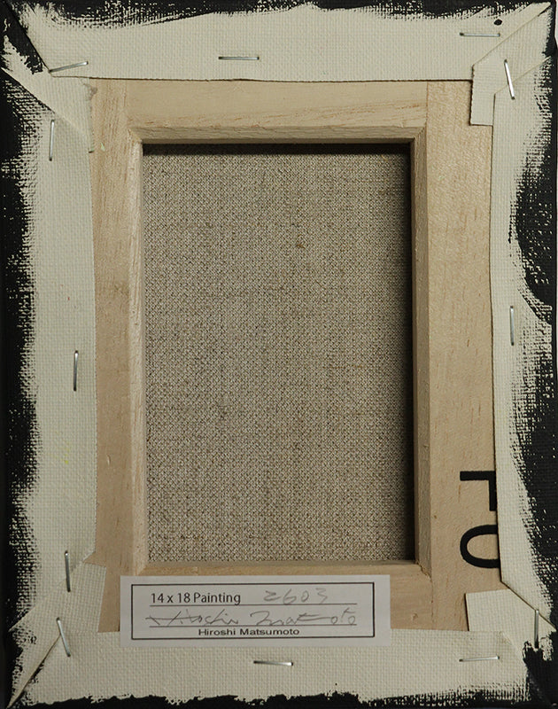 油彩画 - 14x18 painting 2603 - 14.0 cm x 18.0 cm