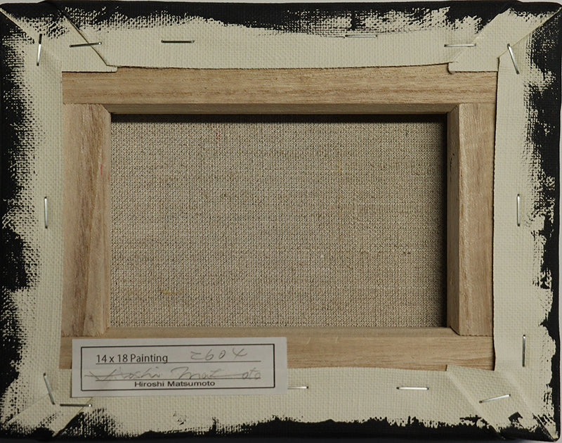 油彩画 - 14x18 painting 2604 - 14.0 cm x 18.0 cm