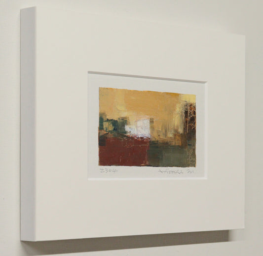 油彩画 - No.2304 - 8 x 13 painting (8 cm x 13 cm)