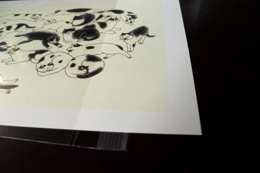 5 cat postcards no.2