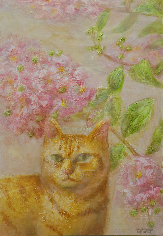 Oil Painitng - Crape Myrtle 2