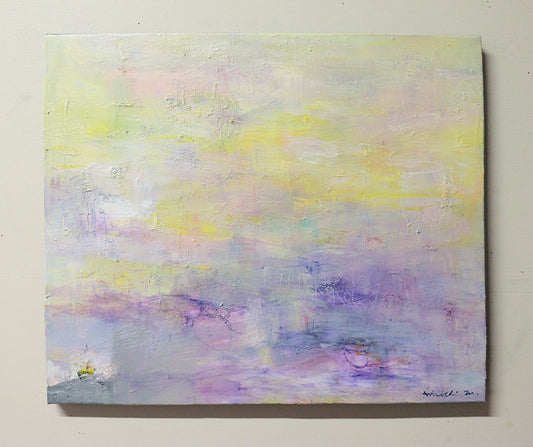 Abstract Oil Painting - January 2025-1 - 45.5 cm x 38.0 cm