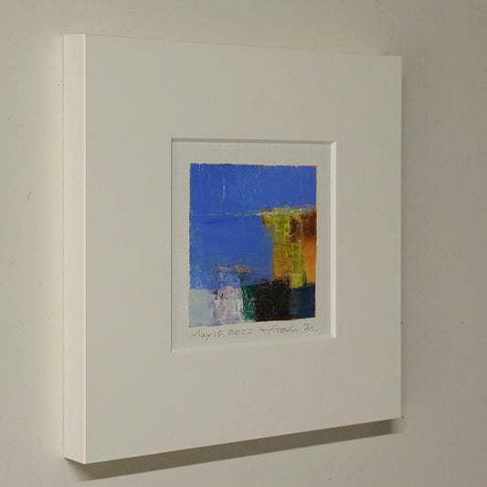 油彩画 - May 10, 2022 - 9 x 9 painting (9 cm x 9 cm)