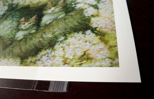 A4プリント - 桜の木の上で / On the sakura tree