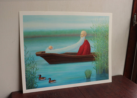 リミテッドエディションプリント 11/50 - 葦が原 / Reed field