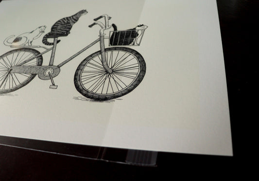 5 cat postcards no.2