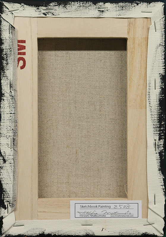 油彩画 - Sketchbook 2508 - 15.8 cm x 22.7 cm