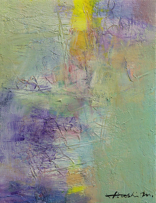 油彩画 - 14x18 painting 2601 - 14.0 cm x 18.0 cm