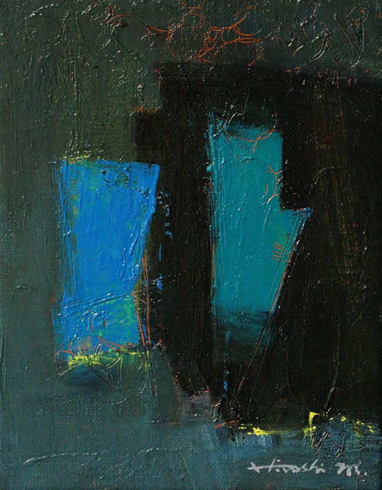 Oil painting - 14x18 painting 2605 - 14.0 cm x 18.0 cm