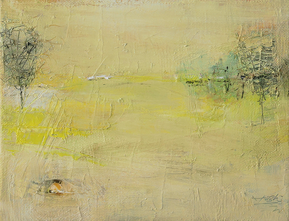 油彩画 - 14x18 painting 2606 - 14.0 cm x 18.0 cm