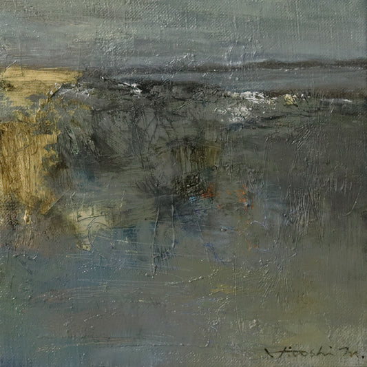 油彩画 - 18x18 painting 2607 - 18.0 cm x 18.0 cm