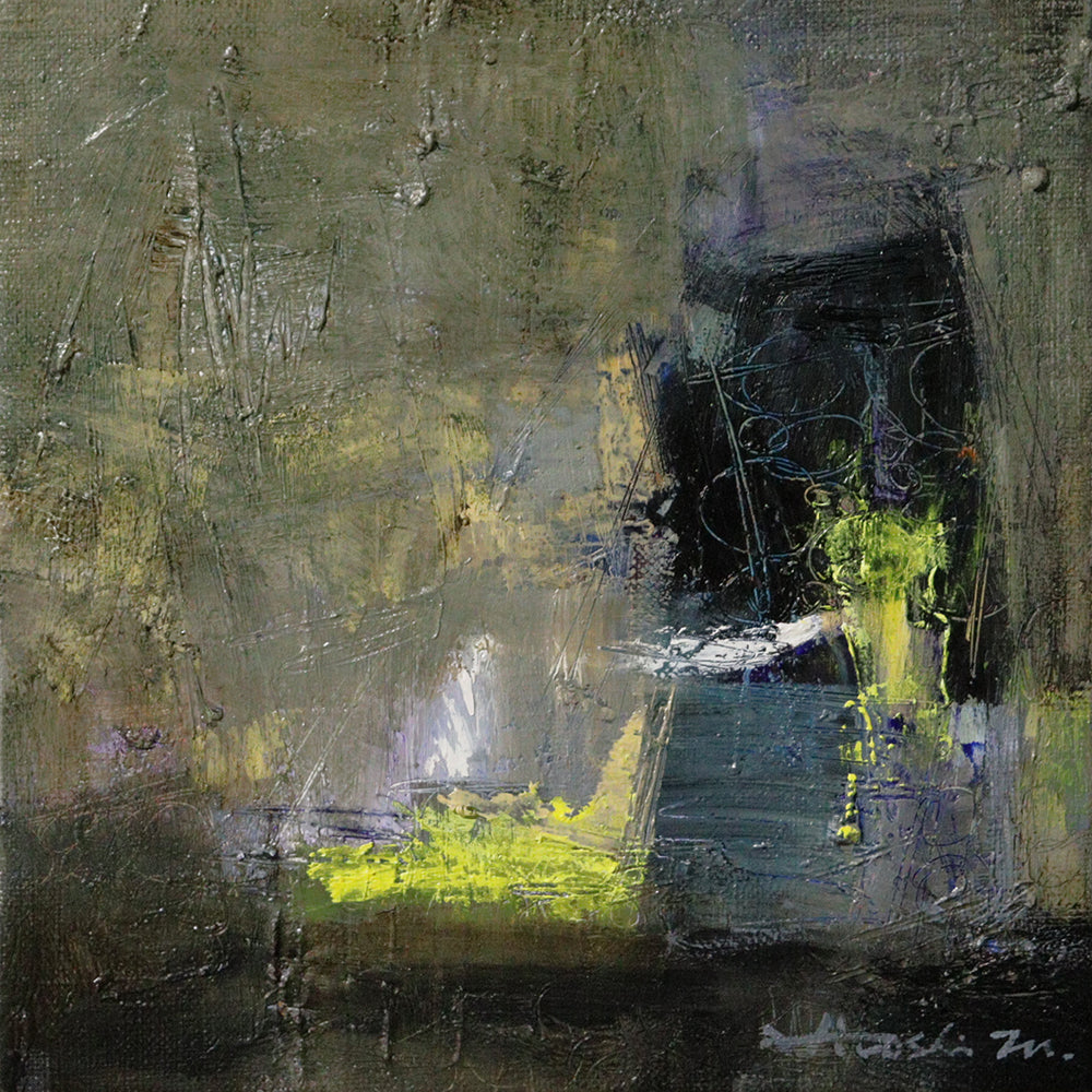 Oil painting - 18x18 painting 2608 - 18.0 cm x 18.0 cm