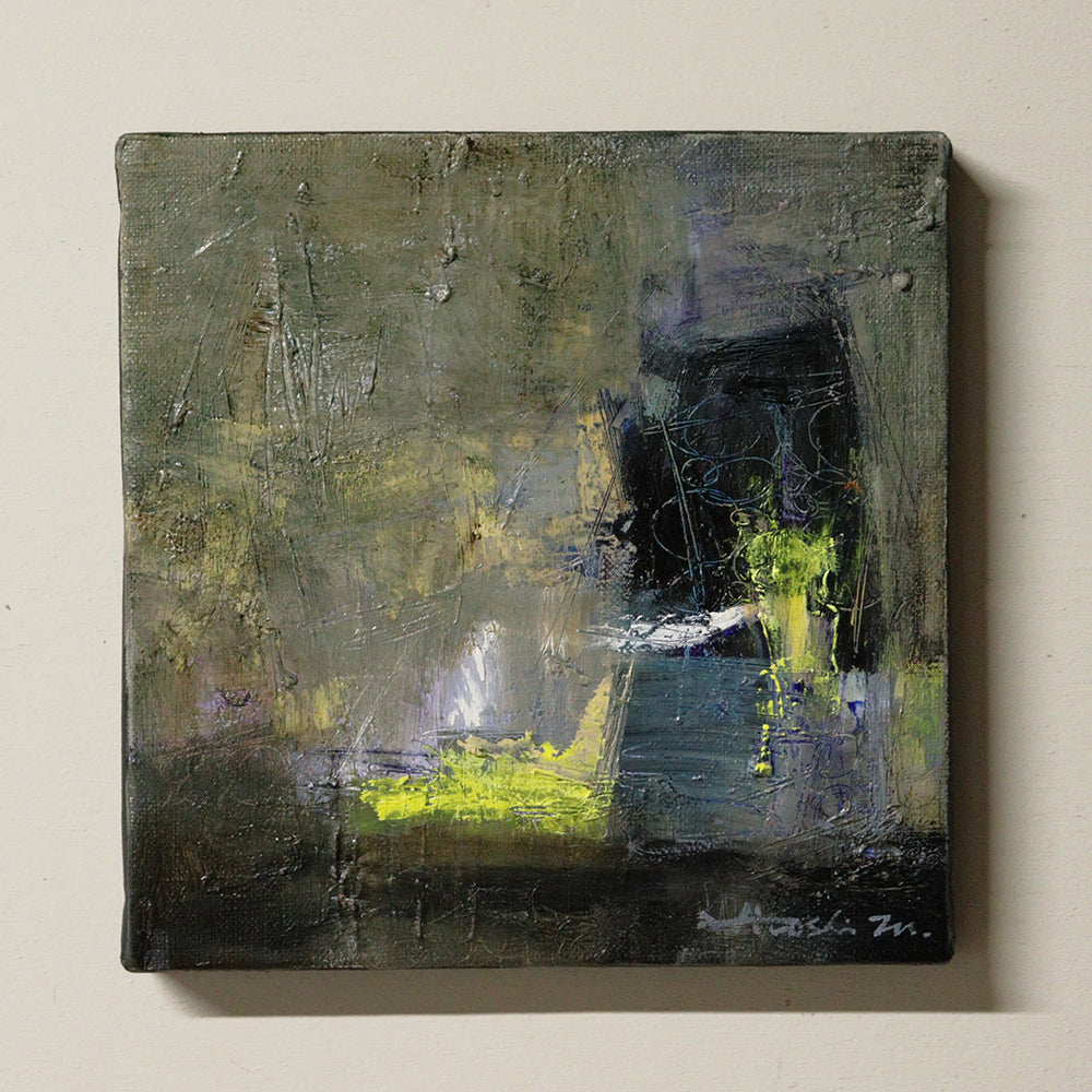 Oil painting - 18x18 painting 2608 - 18.0 cm x 18.0 cm