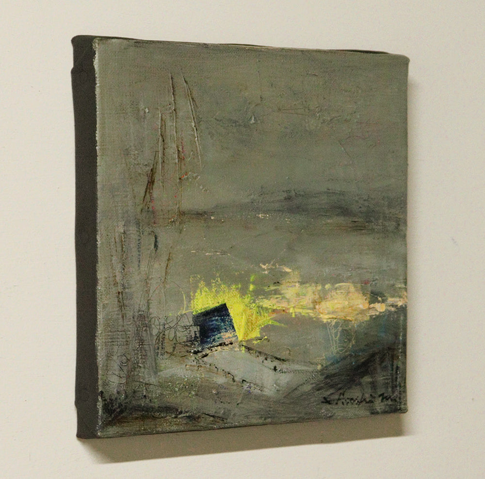 Oil painting - 18x18 painting 2609 - 18.0 cm x 18.0 cm