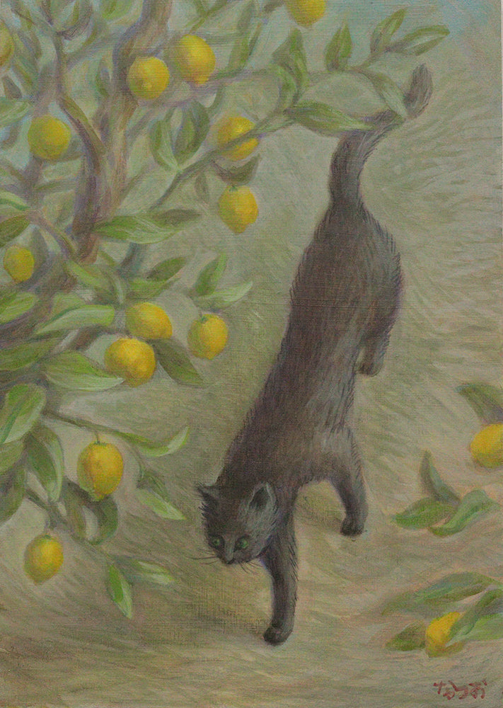 Oil Painitng - Lemon Avenue