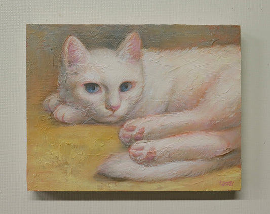 Oil Painitng - Pink skin