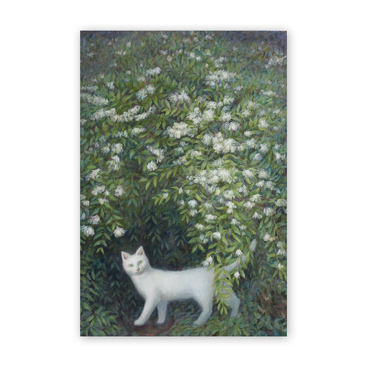 猫ポストカード - 空木があちこちに